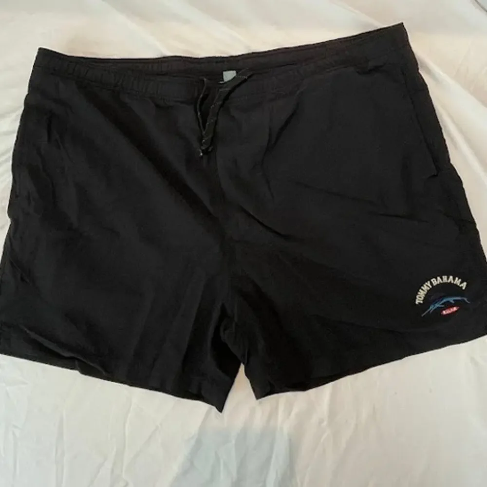 Tommy Bahama Men's Casual Swim Trunks / Board Shorts - Black (Size XL)